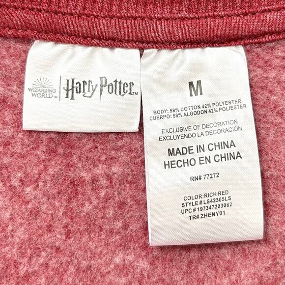 Harry Potter Gryffindor Marauders Map Crewneck Sweatshirt - Picture 6 of 6